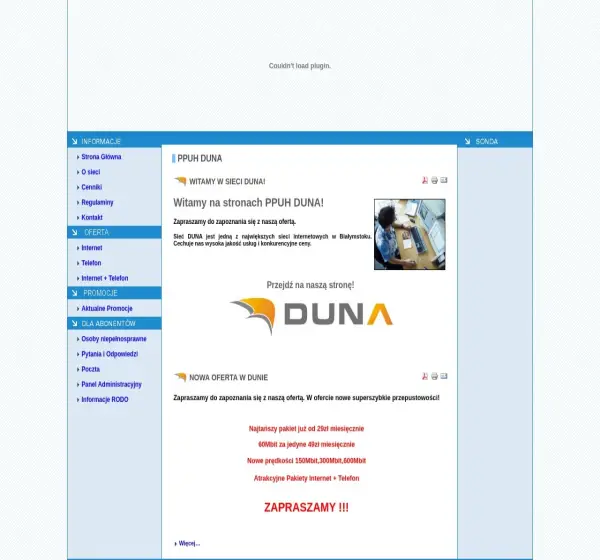 Forum i opinie o duna.pl