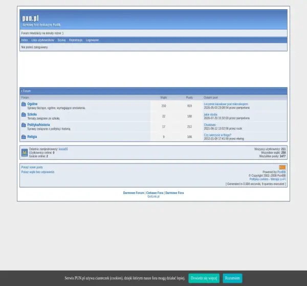 Forum i opinie o dyskusja.pun.pl