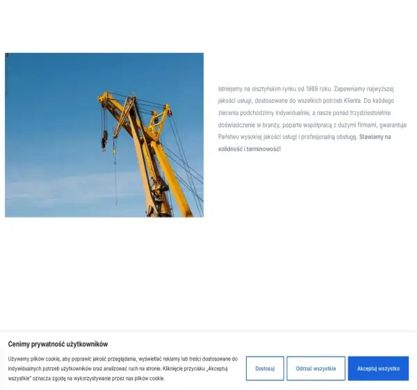 Forum i opinie o dzwigi.olsztyn.pl