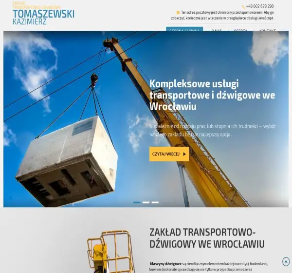 Forum i opinie o dzwigi-tomaszewski.pl