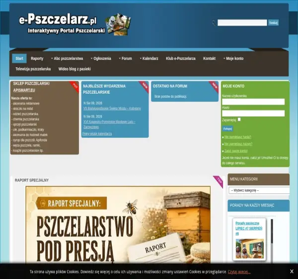 Forum i opinie o e-pszczelarz.pl