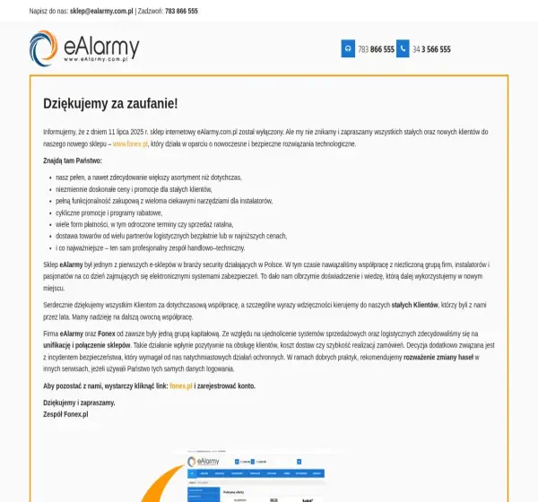 Forum i opinie o ealarmy.com.pl