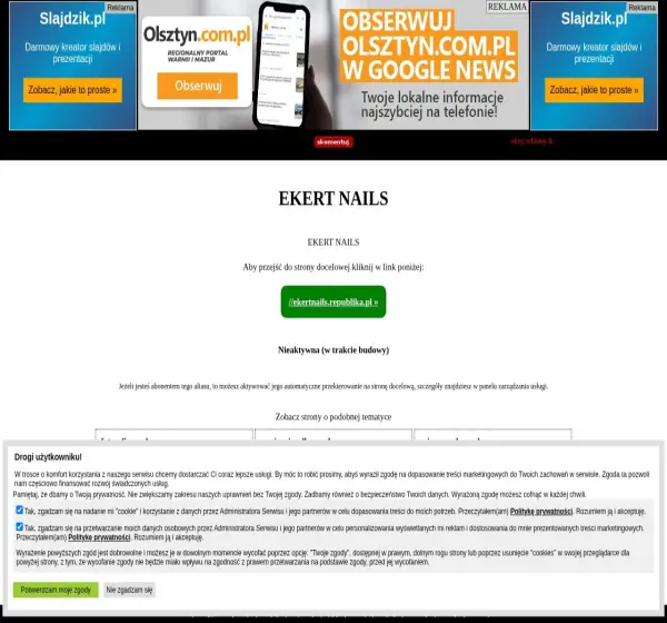 Forum i opinie o ekertnails.prv.pl