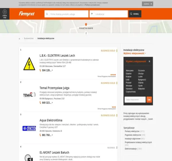 Forum i opinie o elektroinstal.firmy.net