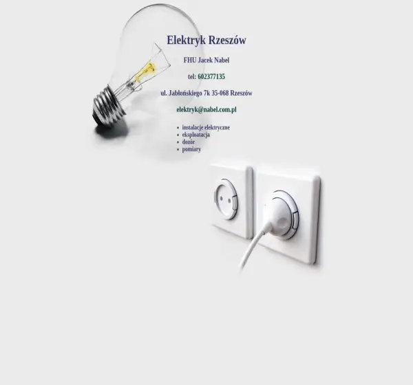 Forum i opinie o elektryk.nabel.com.pl