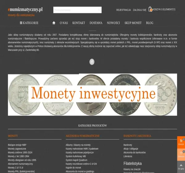 Forum i opinie o enumizmatyczny.pl