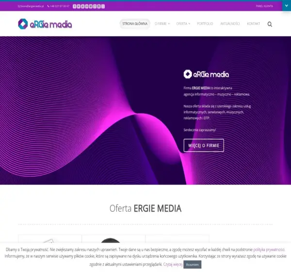 Forum i opinie o ergiemedia.pl