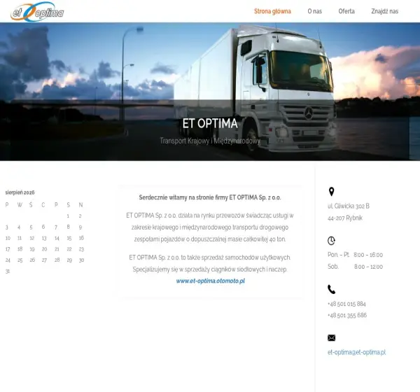 Forum i opinie o et-optima.pl