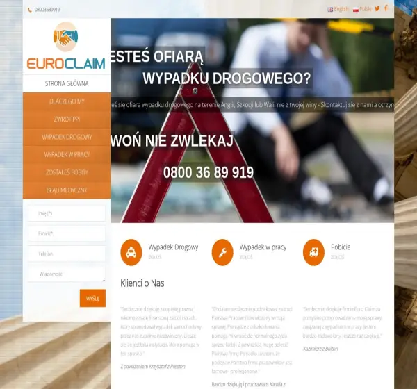 Forum i opinie o euroclaim.co.uk