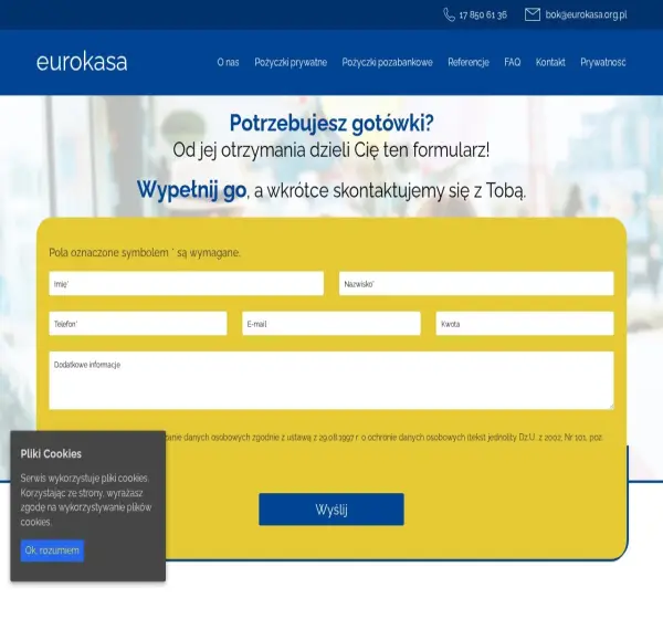 Forum i opinie o eurokasa.org.pl