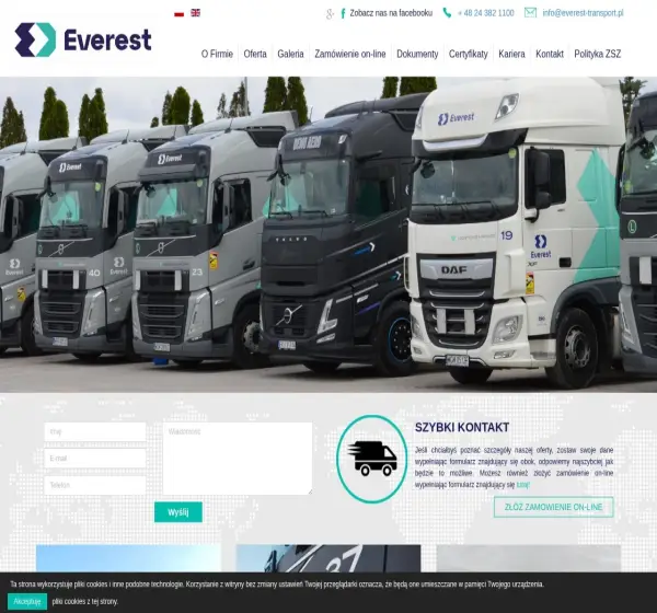 Forum i opinie o everest-transport.pl