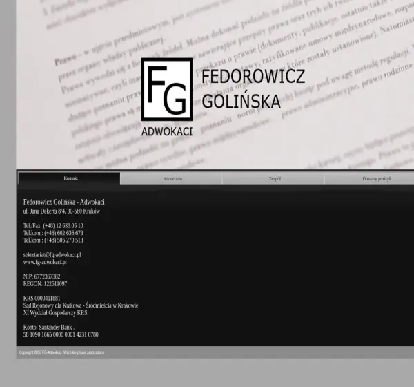 Forum i opinie o fg-adwokaci.pl