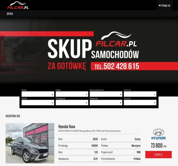 Forum i opinie o filcar.pl