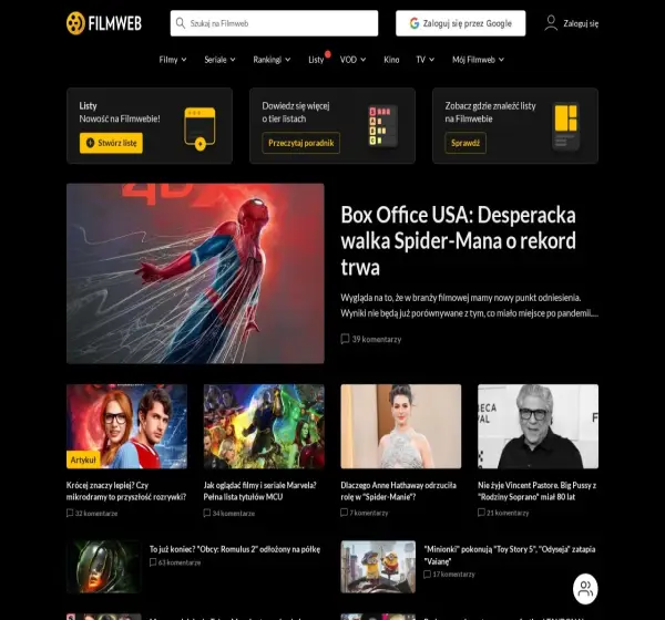 Forum i opinie o filmweb.pl