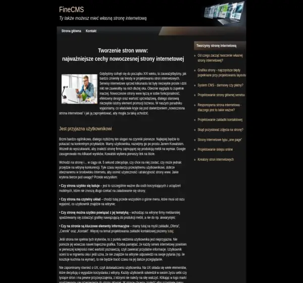Forum i opinie o finecms.pl
