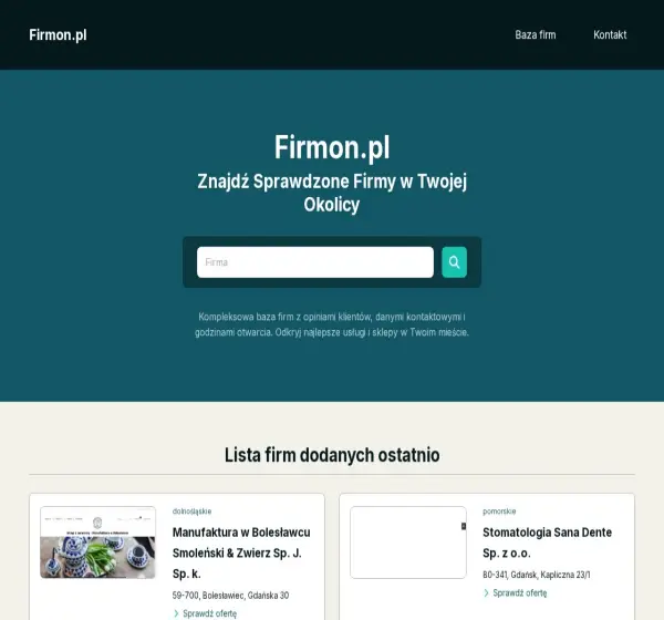 Forum i opinie o firmon.pl