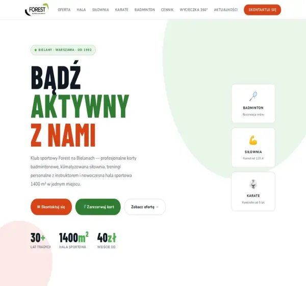 Forum i opinie o forest-fitness.pl