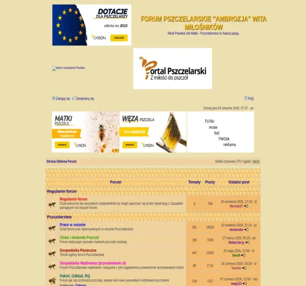 Forum i opinie o forum.pasiekaambrozja.pl