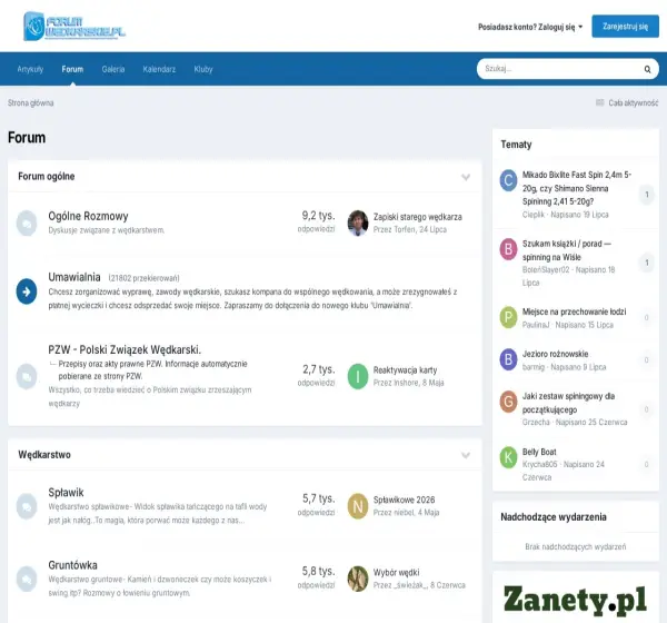 Forum i opinie o forumwedkarskie.pl