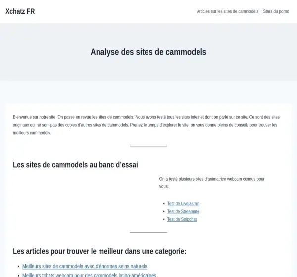 Forum i opinie o fr.xchatz.com