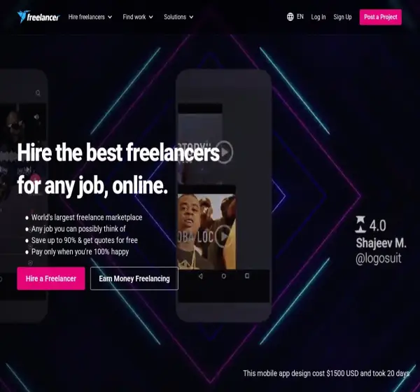 Forum i opinie o freelancer.com