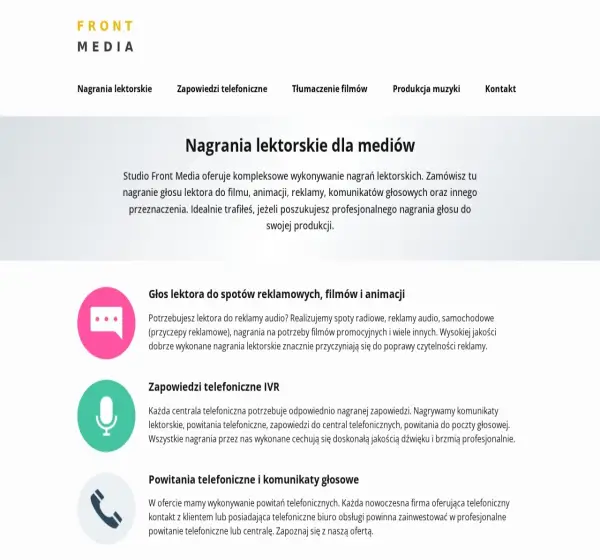 Forum i opinie o front-media.pl