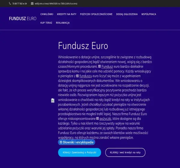 Forum i opinie o funduszeuro.pl