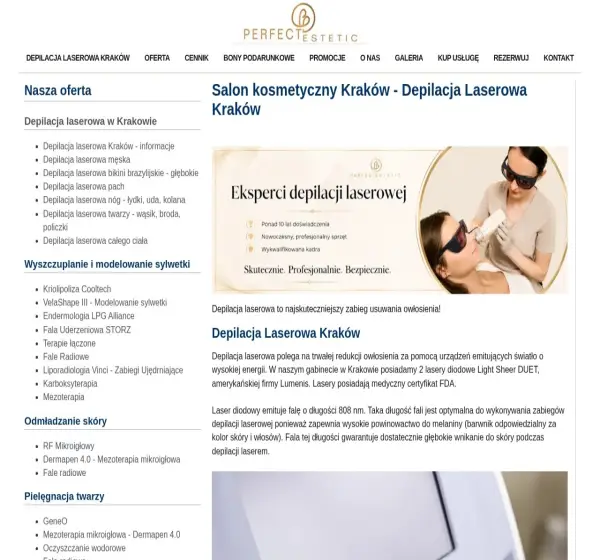 Forum i opinie o gabinet-kosmetyczny.krakow.pl