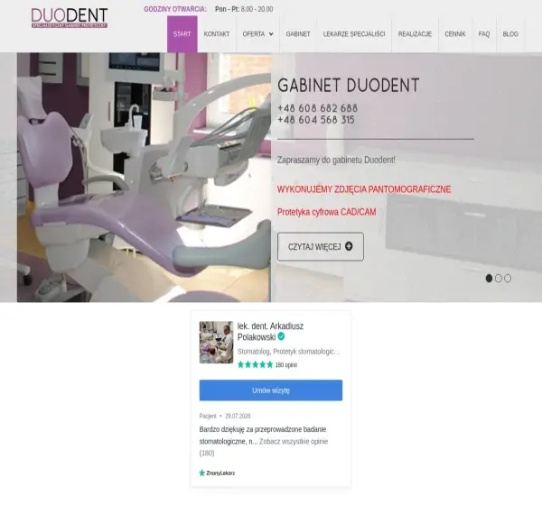 Forum i opinie o gabinetduodent.pl