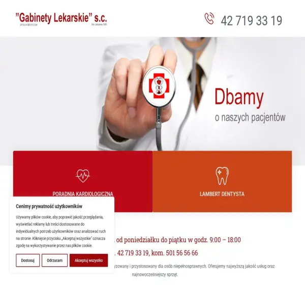 Forum i opinie o gabinetylekarskieglowno.pl