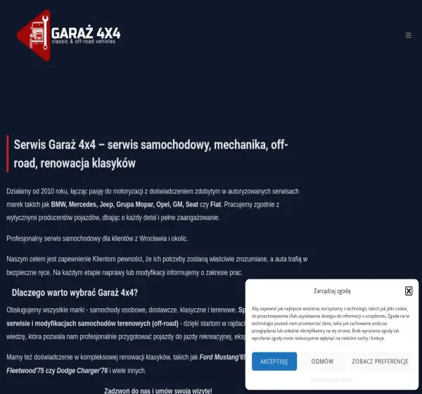 Forum i opinie o garaz4x4.com.pl