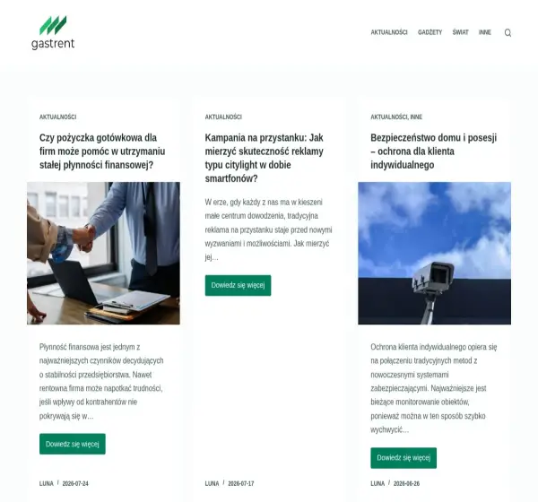 Forum i opinie o gastrent.pl