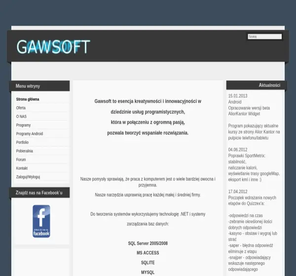 Forum i opinie o gawsoft.com.pl