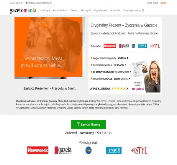 Forum i opinie o gazetomania.pl