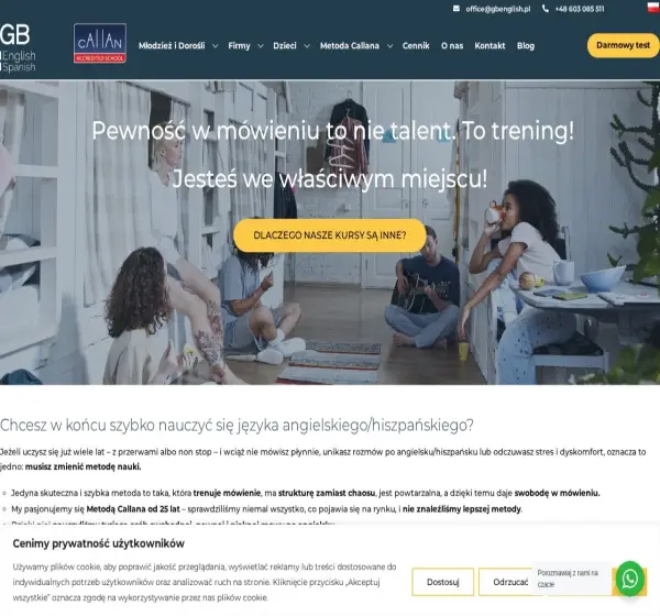 Forum i opinie o gbenglish.pl