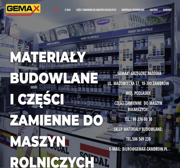 Forum i opinie o gemax-zambrow.pl