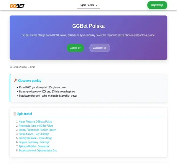 Forum i opinie o ggbet-casino-poland.com