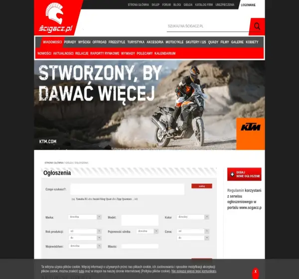 Forum i opinie o gielda.scigacz.pl