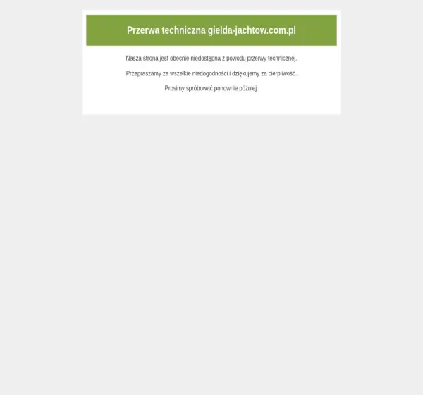 Forum i opinie o gielda-jachtow.pl