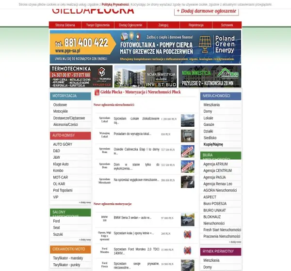 Forum i opinie o gieldaplocka.pl