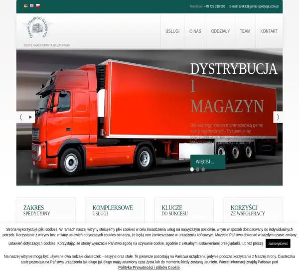 Forum i opinie o gomar-spedycja.com.pl