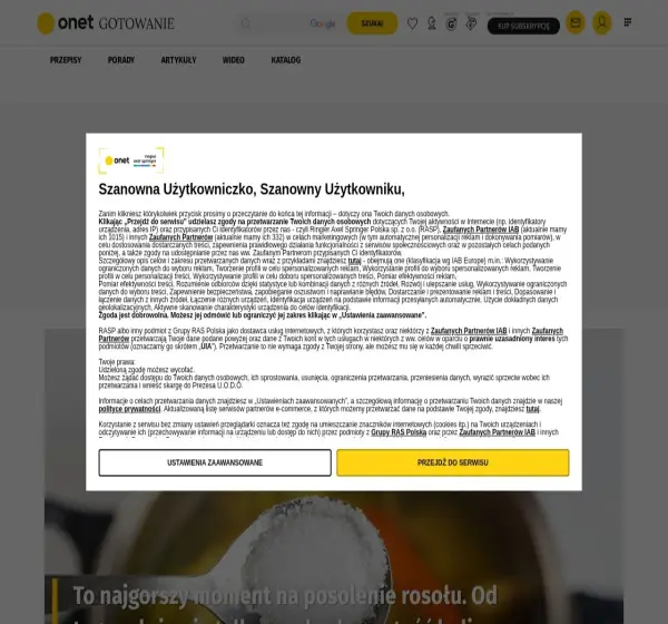Forum i opinie o gotowanie.onet.pl