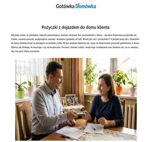 Forum i opinie o gotowkadomowka.pl