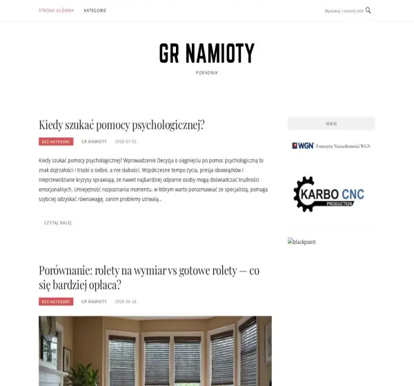 Forum i opinie o gr-namioty.pl