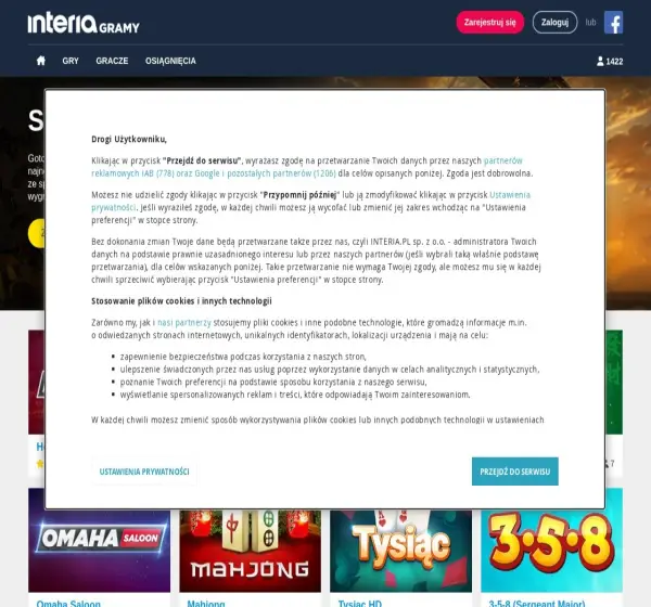 Forum i opinie o gramy.interia.pl