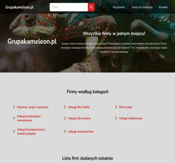 Forum i opinie o grupakameleon.pl