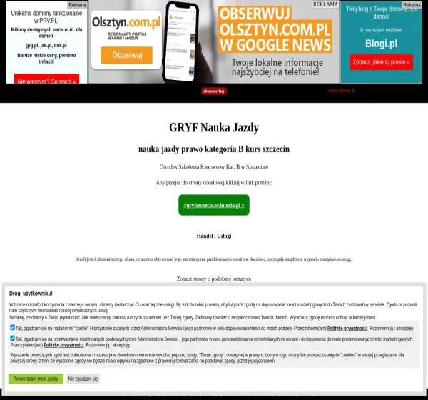 Forum i opinie o gryfszczecin.prv.pl