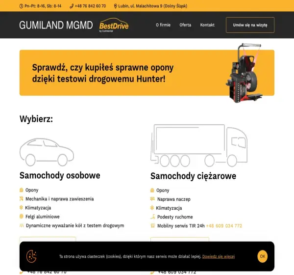 Forum i opinie o gumiland.lubin.pl