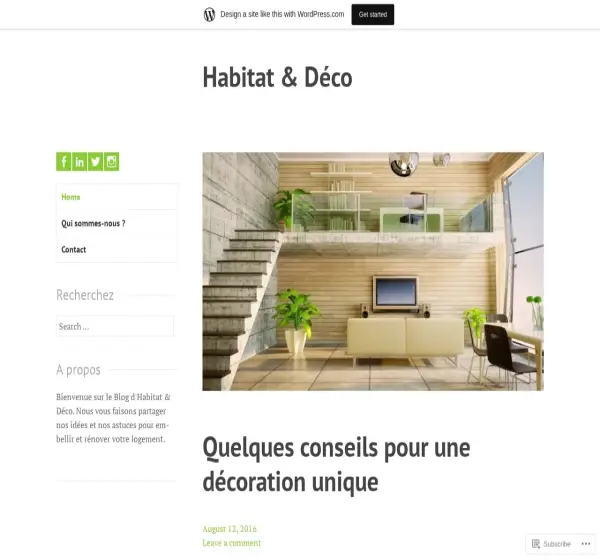 Forum i opinie o habitatdeco.wordpress.com