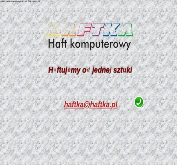 Forum i opinie o haftka.eu